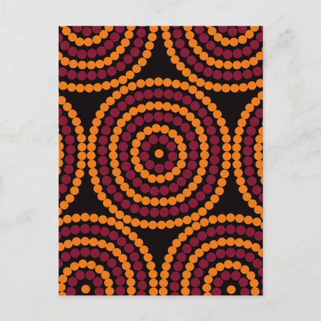 Aboriginal Life cycle Postcard (Front)