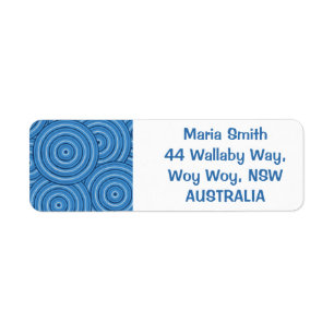 Aboriginal line painting