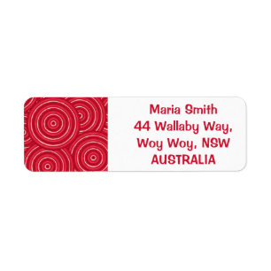 Aboriginal line painting