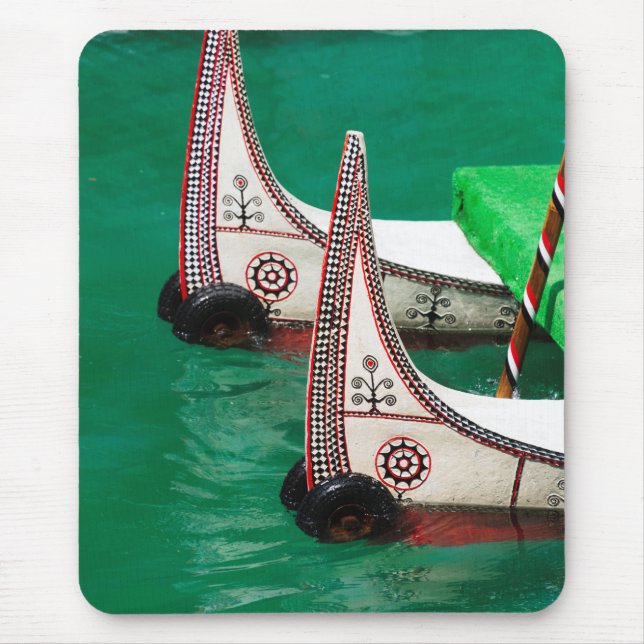 Aboriginal People's Canoe Mouse Pad (Front)