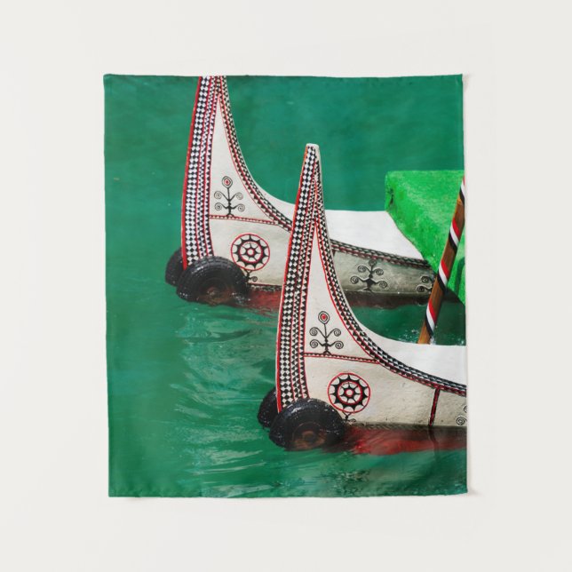 Aboriginal People's Canoe Tapestry (Front)