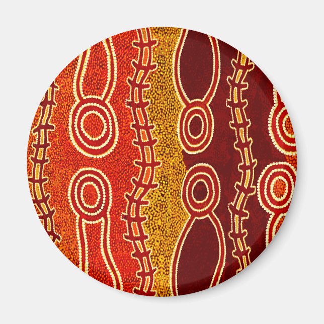 Aboriginal Serpents . Magnet (Front)
