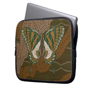 Aboriginal Swallowtail Laptop Case