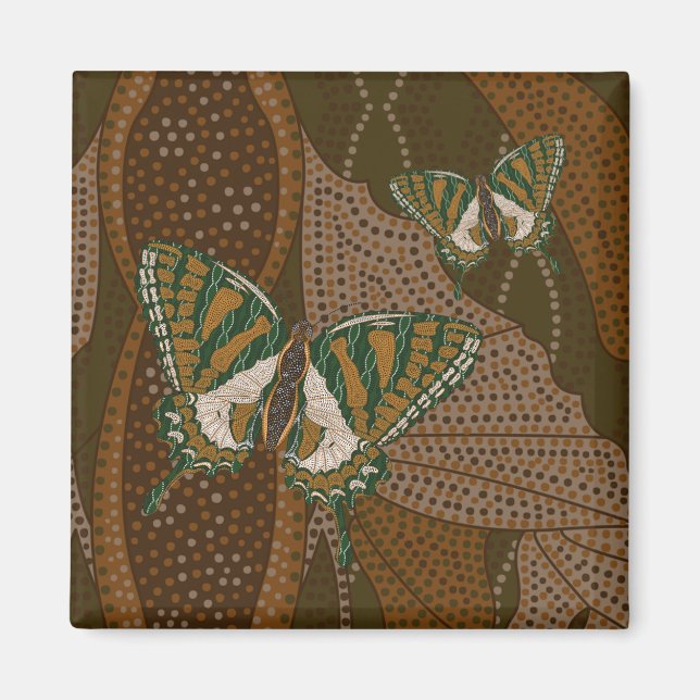 Aboriginal Swallowtail Magnet (Front)