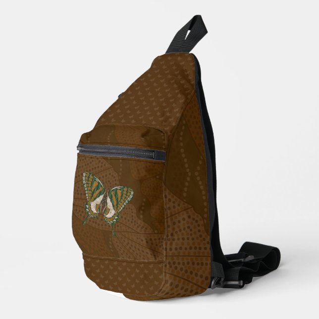 Aboriginal Swallowtail Sling Bag (Right Corner)