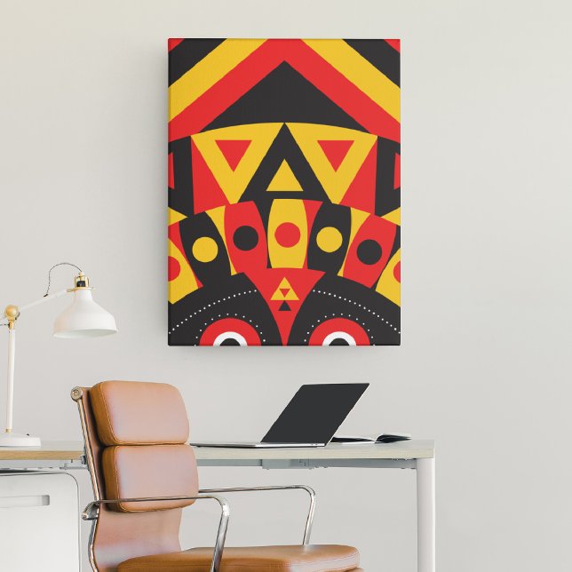 aboriginal tribal canvas print (Creator Uploaded)