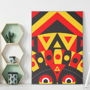 Aboriginal Tribal Canvas Print