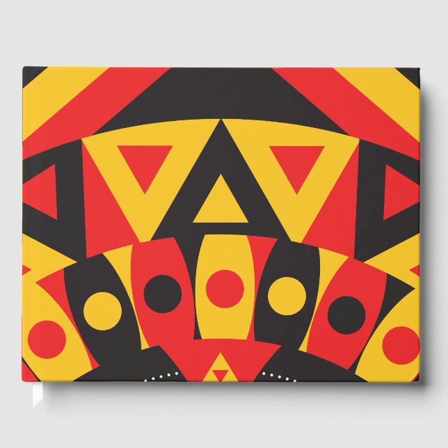 aboriginal tribal guest book (Front)