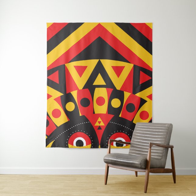 Aboriginal tribal tapestry (In Situ)