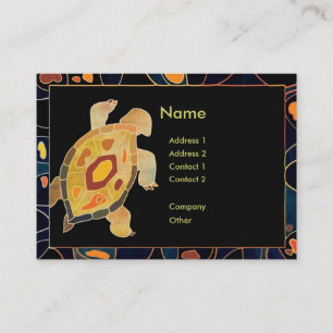 Aboriginal Turtle Professional Business Card