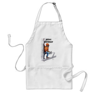 Aborist Tree surgeon Birthday present gift. Standard Apron