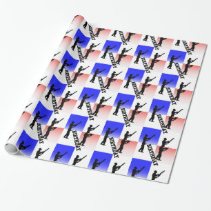 Aborist Tree surgeon Birthday present gift. Wrapping Paper