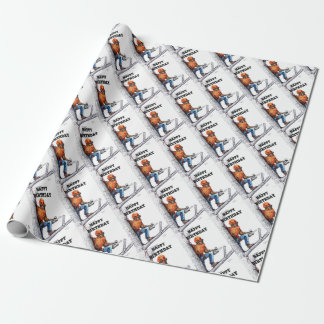 Aborist Tree surgeon Birthday present gift. Wrapping Paper
