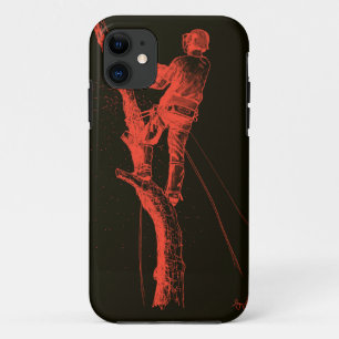 Aborist Tree surgeon christmas present gift iPhone 11 Case
