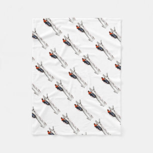 Aborist Tree surgeon christmas present gift Fleece Blanket