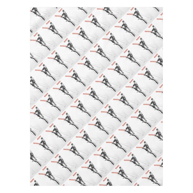 Aborist Tree surgeon christmas present gift Tablecloth (Front)