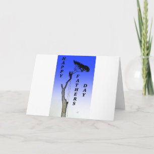 Aborist Tree surgeon Fathers Day present gift. Card
