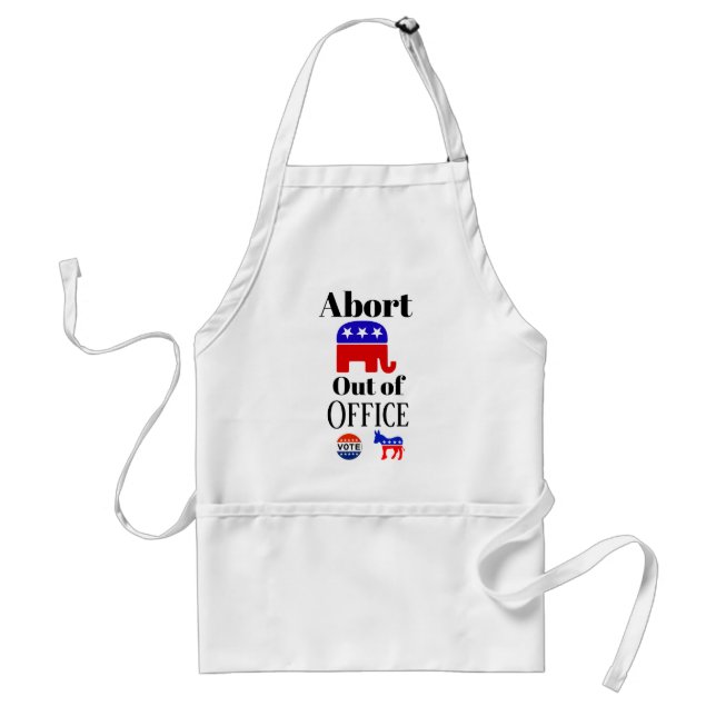Abort GOP Out of Office Apron (Front)