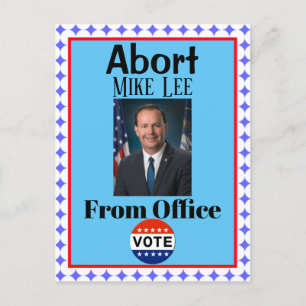 Abort Mike Lee Postcard