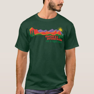 Abortion Is A Personal Decision Retro Style Design T-Shirt