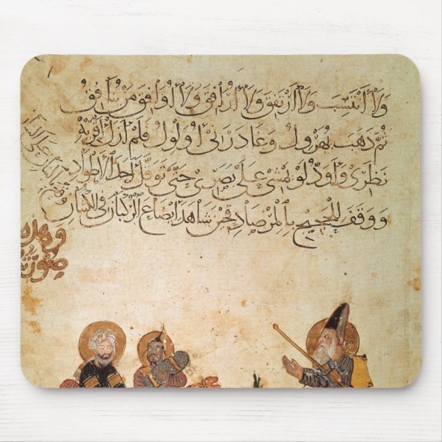 Abou Zayd meets some merchants Mouse Pad (Front)