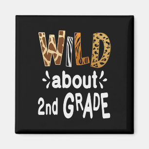 About 2nd Grade Welcome Back To School First Day O Magnet