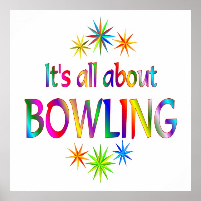 About Bowling Poster (Front)