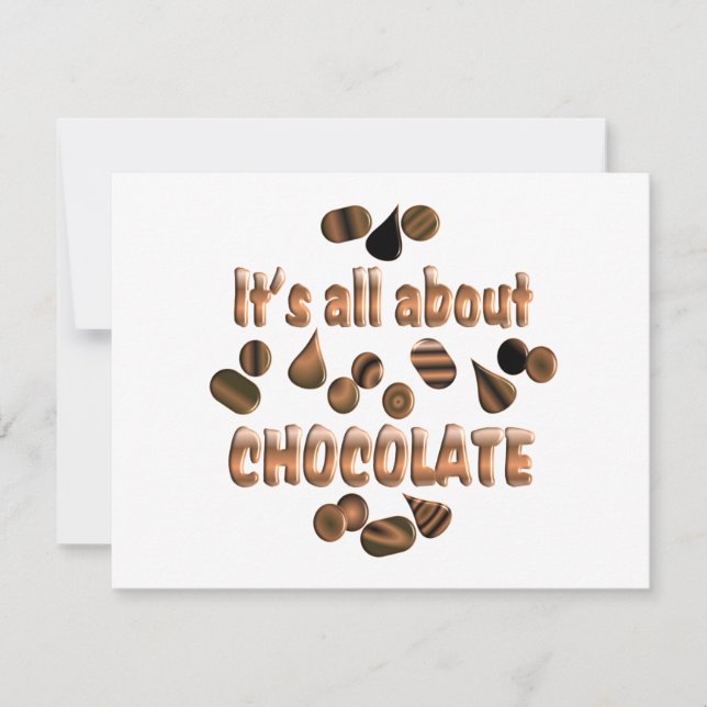 About Chocolate (Front)