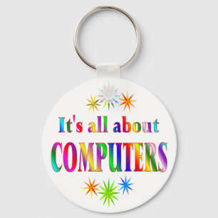 About Computers Keychain