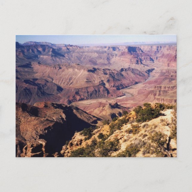 About Grand Canyon Postcard (Front)