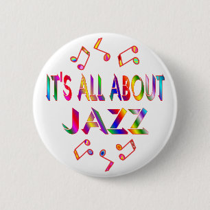 About Jazz 2 Inch Round Button