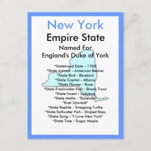 About New York Postcard