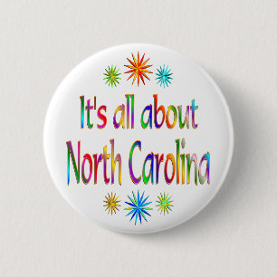 About North Carolina 2 Inch Round Button