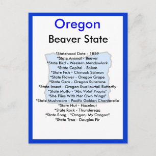 About Oregon Postcard