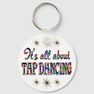About Tap Dancing Keychain