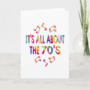About the 70s card