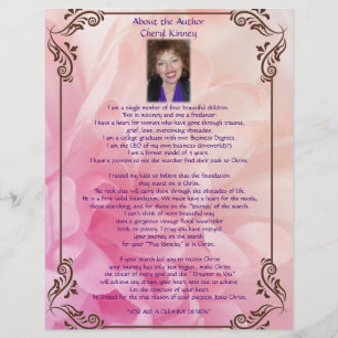 About the Author Cheryl Kinney Personalized Paper