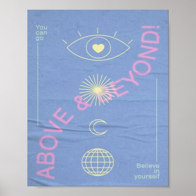 above and beyond )  poster (Front)