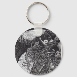 Above & Below by Brian benson Keychain