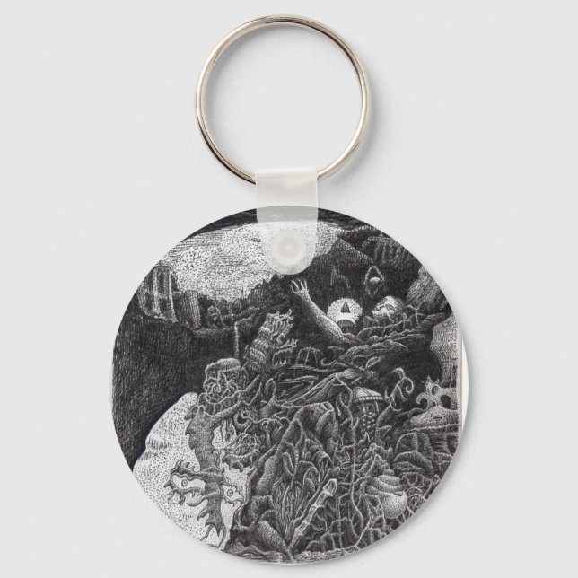 Above & Below by Brian benson Keychain (Front)