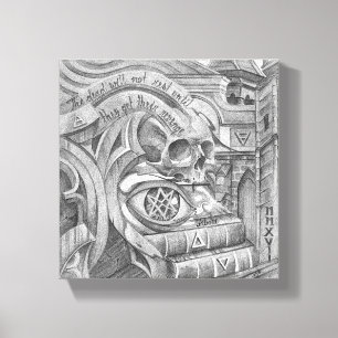 Above Below Canvas Print