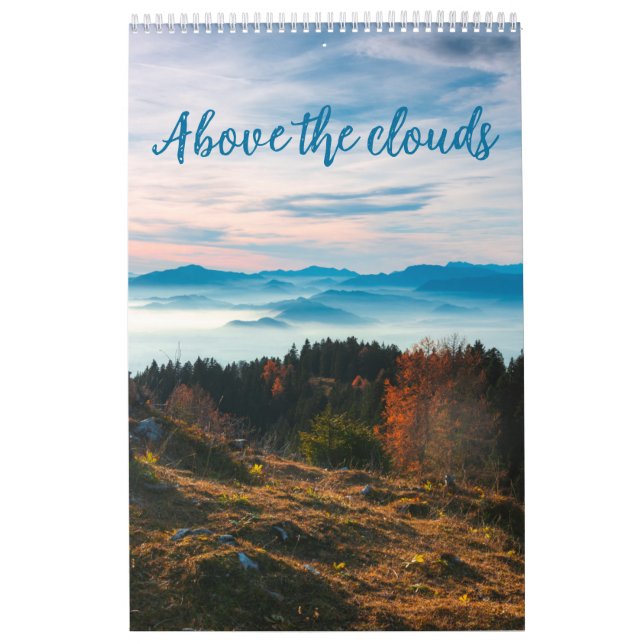 Above the clouds calendar (Cover)