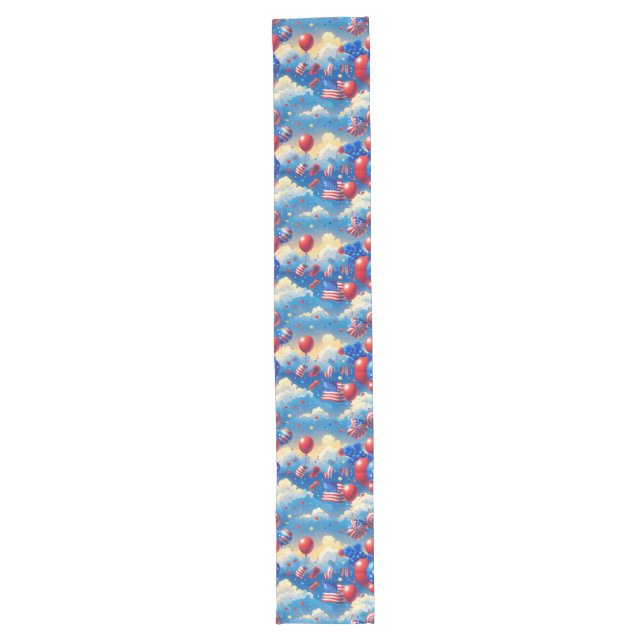 Above the Clouds Long Table Runner (Front)