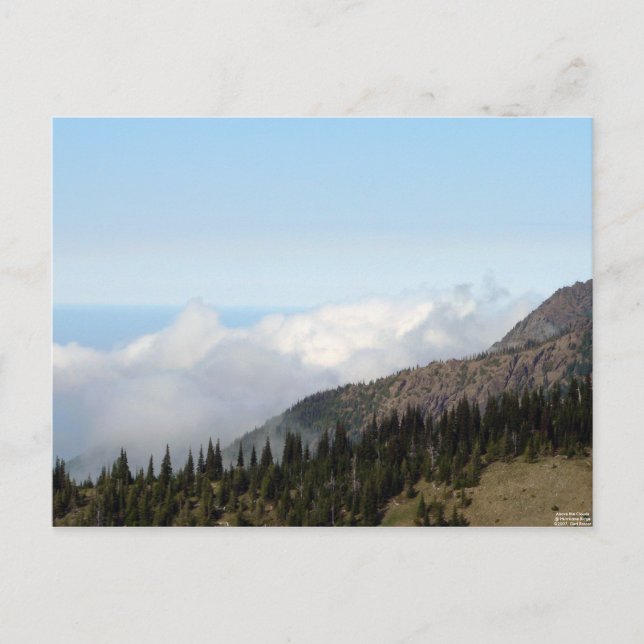 Above the Clouds Postcard (Front)