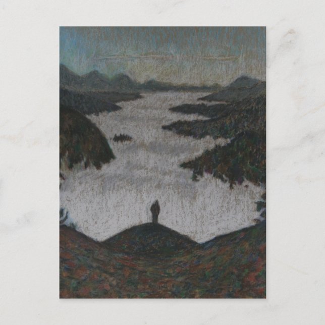 Above the fog postcard (Front)