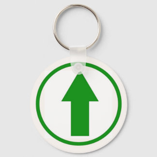Above the influence - Green Keychain