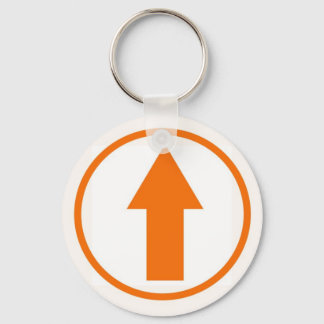 Above the Influence - Orange Keychain