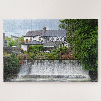 Above the Waterfall Jigsaw Puzzle