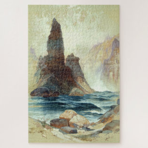 Above Tower Falls, Moran, 1872 Jigsaw Puzzle