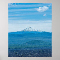 Above Tree Line // Dense Forest and Blue Mountain